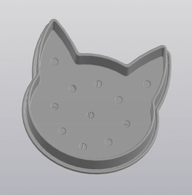 flowerpot cat Modello di stampa 3D .c4d .max .obj .3ds .fbx .stl .blend