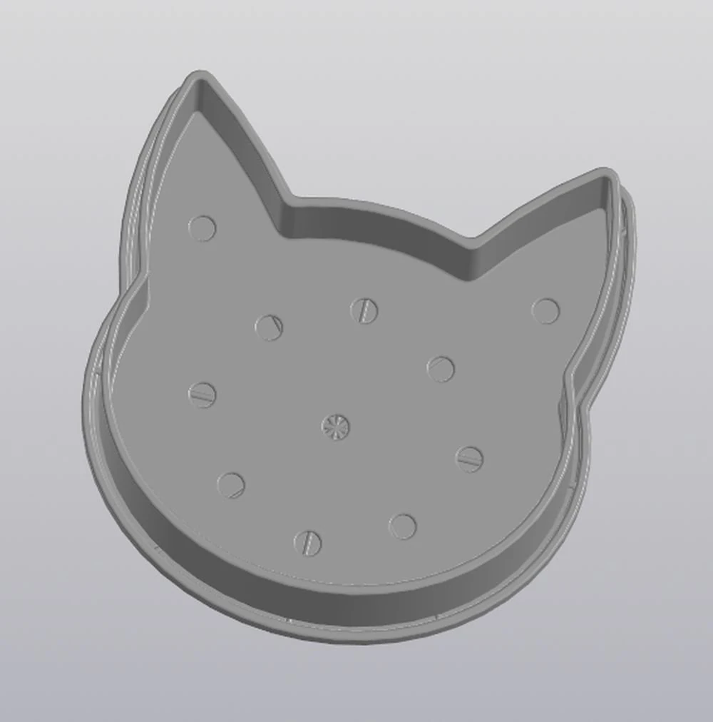 flowerpot cat 3D Print Model .c4d .max .obj .3ds .fbx .stl .blend 