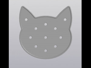 flowerpot cat Modello di stampa 3D