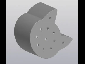 flowerpot cat 3D Print Model