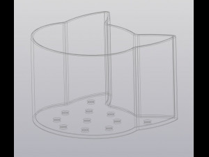 flowerpot cat Modello di stampa 3D