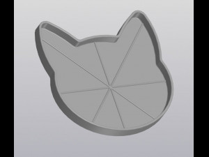 flowerpot cat Modello di stampa 3D