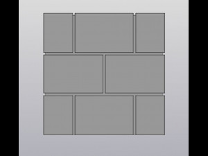 flowerpot brickwork 3D Принт Модель