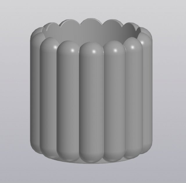 flowerpot boho 3D-Druckmodell .c4d .max .obj .3ds .fbx .stl .blend 