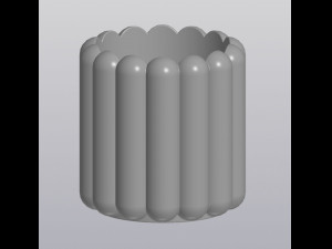 flowerpot boho Modèles 3D en vedette