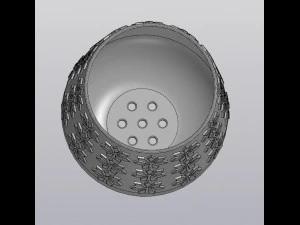 flowerpot lady 3D Print Model
