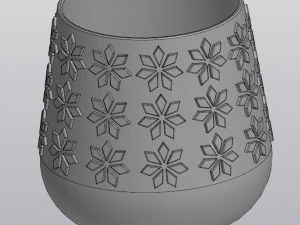 flowerpot lady 3D Print Model