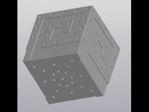 metal flowerpot 3D Print Model