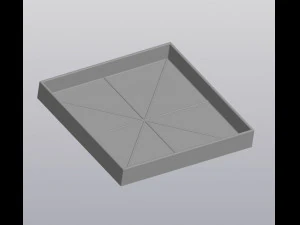 metal flowerpot 3D Print Model