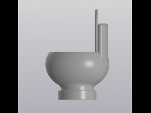 flowerpot toilet Modelo de impresión 3D