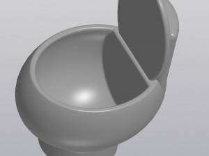 flowerpot toilet Modelo de impresión 3D