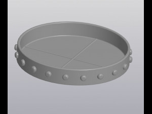 patterned flowerpot 3D Принт Модель