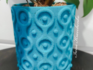 patterned flowerpot 3D प्रिंट मॉडल