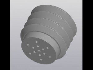 flowerpot wave forms 3D Print Model