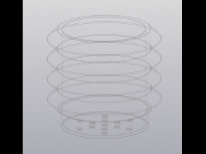 flowerpot wave forms 3D Print Model