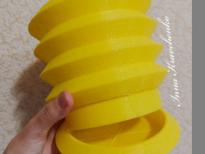 flowerpot wave forms 3D Print Model