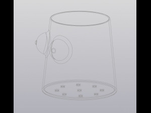 flowerpot tits 3D Print Model
