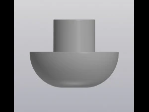flowerpot mushroom 3D Print Model