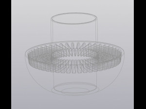 flowerpot mushroom Model Cetak 3D