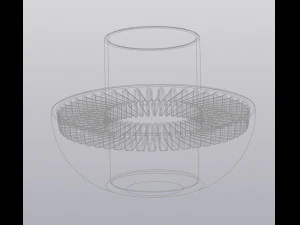 flowerpot mushroom 3D Print Model
