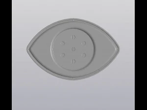 flowerpot eye 3D Print Model