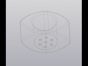 flowerpot eye 3D-Druckmodell