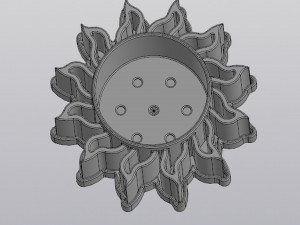 flowerpot sun Modelo de Impressão 3D