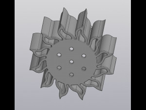 flowerpot sun Model do druku 3D