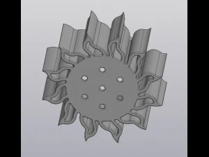 flowerpot sun 3D Print Model