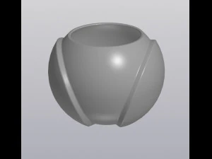 flowerpot space theme 3D Print Model