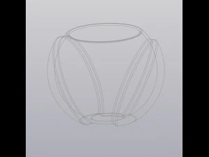 flowerpot space theme 3D Print Model
