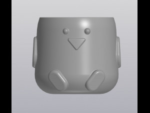 flowerpot chicken 3D 打印模型