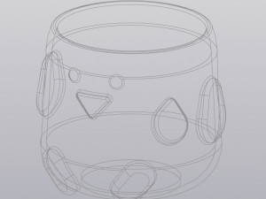 flowerpot chicken 3D 打印模型