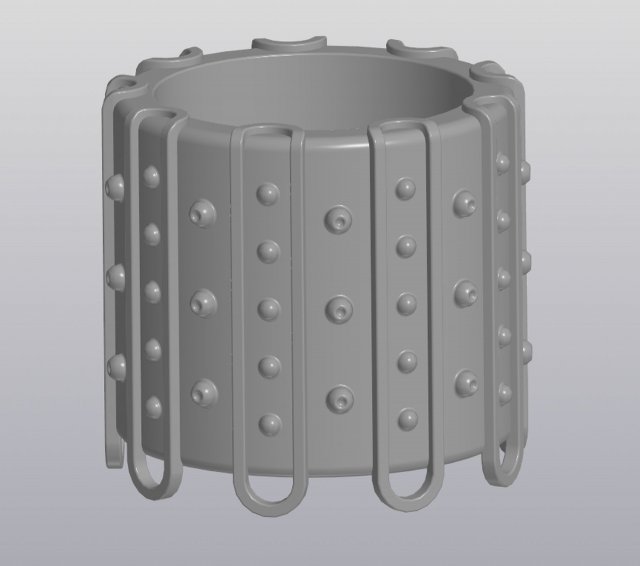 fantastic flowerpot 3D 프린트 모델 .c4d .max .obj .3ds .fbx .stl .blend 