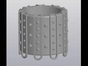 素晴らしい植木鉢 3Dプリントモデル