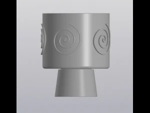 flowerpot spiral 3D Print Model