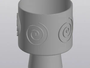 flowerpot spiral 3D Print Model