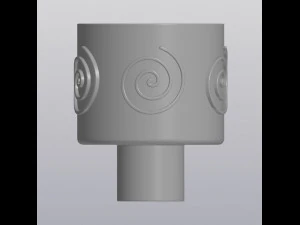 flowerpot spiral 3D Print Model