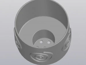 flowerpot spiral 3D Print Model