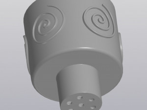 flowerpot spiral Modèles 3D en vedette
