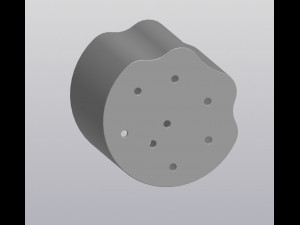flowerpot paw print 3D Принт Модель