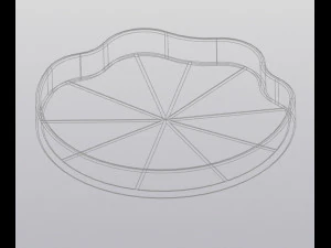 flowerpot paw print 3D Print Model