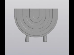 pelangi pot bunga Model Cetak 3D