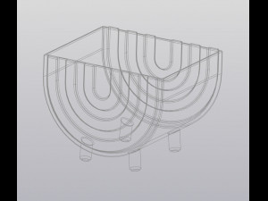 flowerpot rainbow 3D Принт Модель