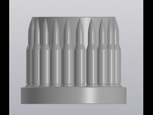 flowerpot bullets 3D 打印模型