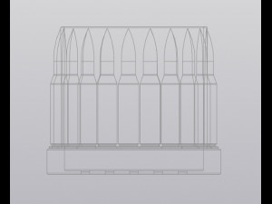 flowerpot bullets 3D 打印模型