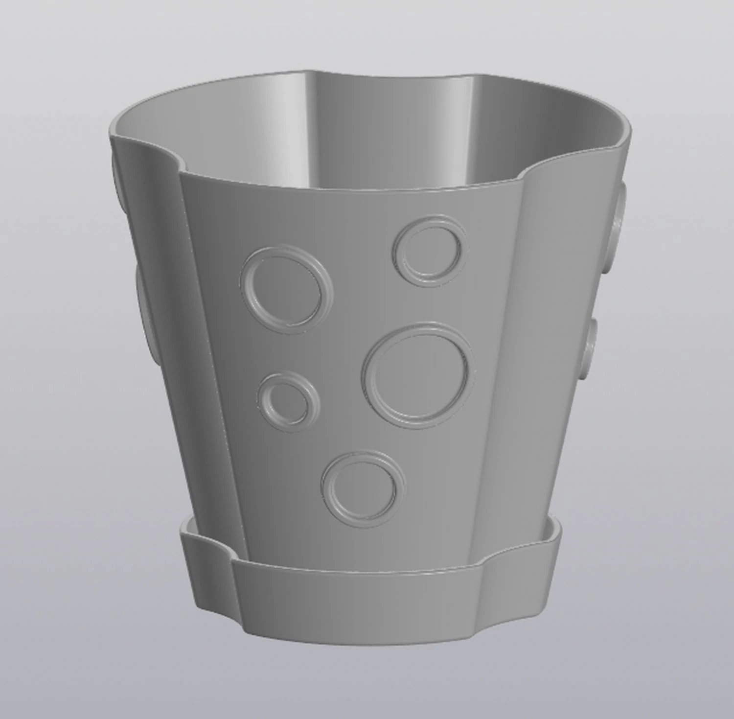 flowerpot milady 3D Print Model .c4d .max .obj .3ds .fbx .stl .blend 