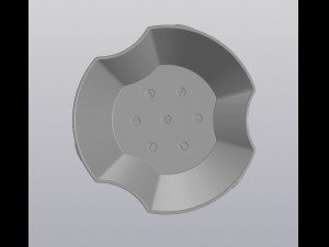 flowerpot milady 3D Baskı Modeli
