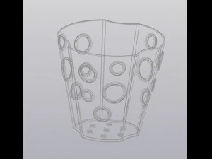 flowerpot milady 3D Print Model