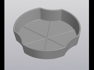 flowerpot milady 3D Baskı Modeli